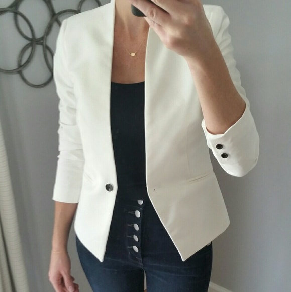 Dynamite Jackets & Blazers - White blazer